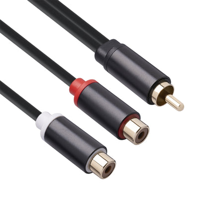 3686MFF-03 RCA Male to Dual RCA Female Audio Adapter Cable, RCA Male to Dual RCA Female