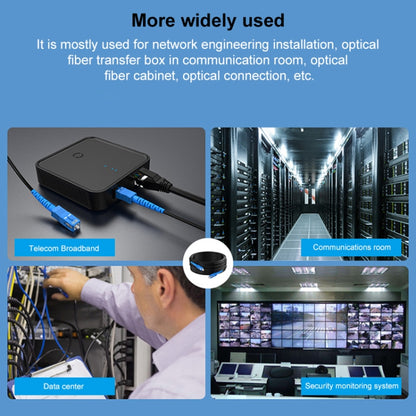 Triple Steel Wire Long Range Outdoor Fiber Optic Drop Cable Patch Jumper with SC Connector, Cable Length: 300m, 300m