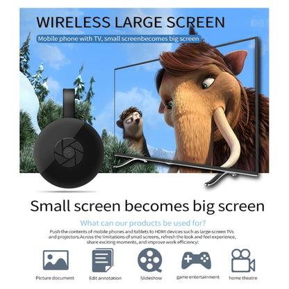 MiraScreen G2 Wireless WiFi Display Dongle Receiver Airplay Miracast DLNA 1080P RK3660 TV Stick for iPhone, Samsung, and other Smartphones, G2 5GHz