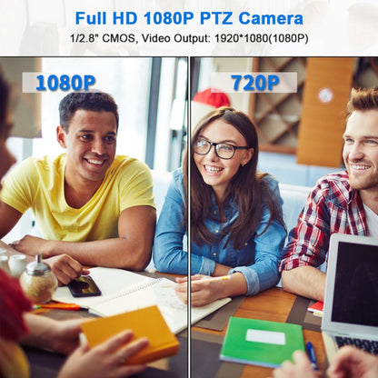 YANS YS-H13UH USB HD 1080P 3X Zoom Wide-Angle Video Conference Camera with Remote Control, YS-H13UH