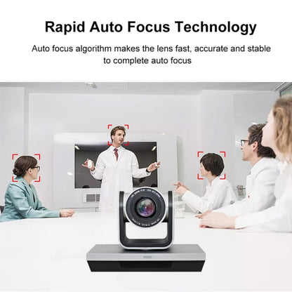 YANS YS-H210U USB HD 1080P 10X Zoom Lens Video Conference Camera with Remote Control, US Plug, YS-H210U