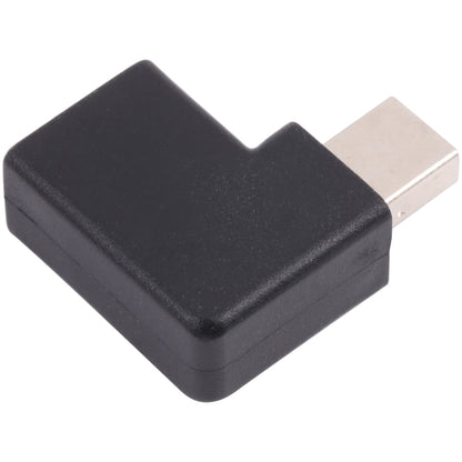 8K Mini DisplayPort Female to Male Elbow Adapter, Mini DP Female to Male