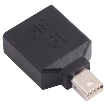 8K Mini DisplayPort Male to DisplayPort Female Straight Adapter, Mini DP Male to DP Female Straight