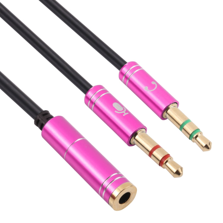 3.5mm Female to 2 x 3.5mm Male Adapter Cable, 3.5mm Female to 2 x 3.5mm Male