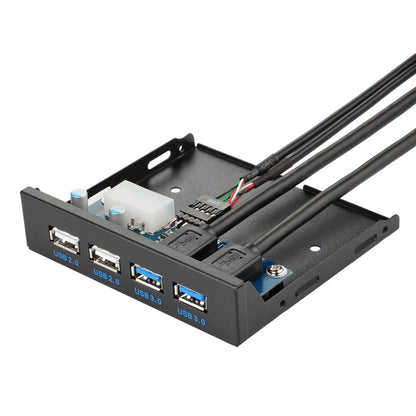 0.6M 2+2 Ports USB 3.0 Front Panel Data Hub, 2+2 Ports