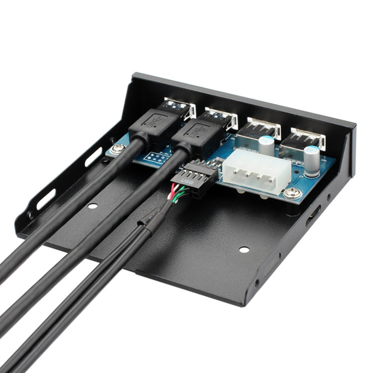 0.6M 2+2 Ports USB 3.0 Front Panel Data Hub, 2+2 Ports