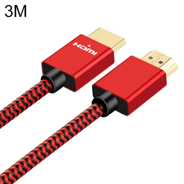 ULT-unite Gold-plated Head HDMI 2.0 Male to Male Nylon Braided Cable, Cable Length: 3m, 3m