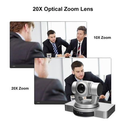 YANS YS-H820UH 1080P HD 20X Zoom Lens Video Conference Camera with Remote Control, USB2.0/HDMI Outoput, US Plug