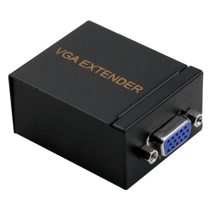 VGA Signal to RJ45 Signal Extender Transmitter + Receiver Converter Ethernet Cable, Transmission Distance: 60m, Transmission Distance: 60m