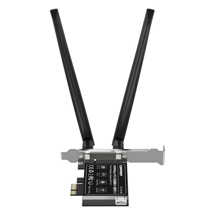 COMFAST CF-AX180 1800Mbps PCI-E Bluetooth 5.2 Dual Frequency Gaming WiFi 6 Wireless Network Card without Heat Sink, CF-AX180