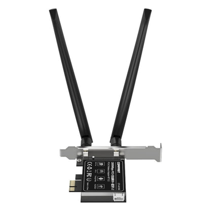 COMFAST CF-AX180 1800Mbps PCI-E Bluetooth 5.2 Dual Frequency Gaming WiFi 6 Wireless Network Card without Heat Sink, CF-AX180