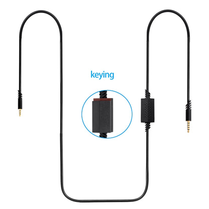 ZS0179 Gaming Headphone Audio Cable for Logitech ASTRO A10 A40, PS4, Cable Length: 2m
