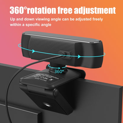HA501 USB 5M 2.5K Rotate 360 ​​Degrees Auto-focus Camera With Microphone