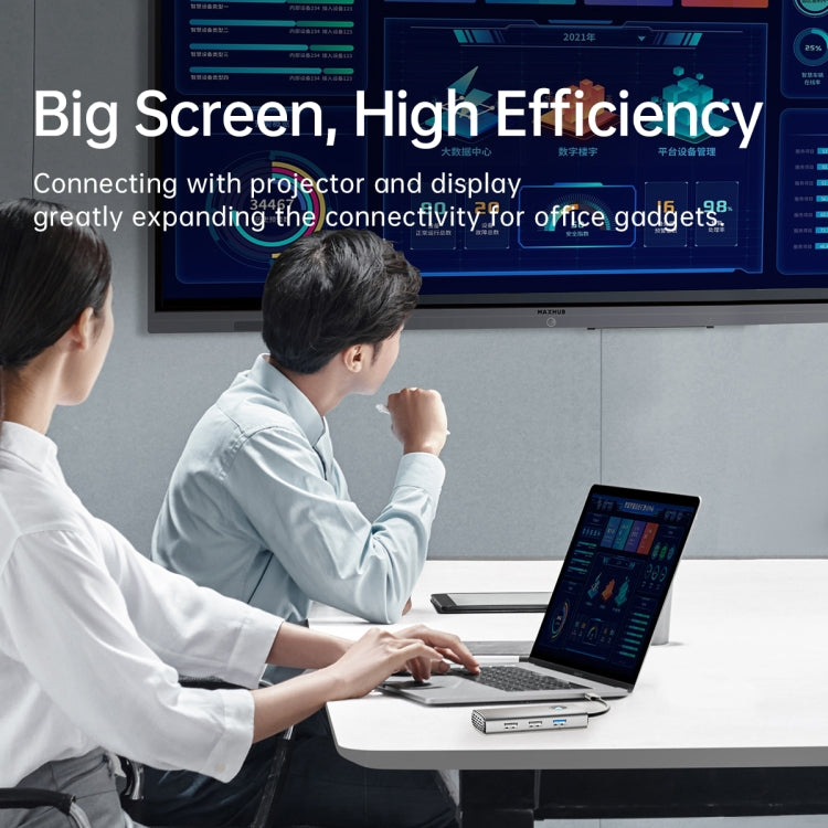 ORICO PW11-6P Type-C / USB-C 6-in-1 5Gbps Multifunction Docking Station, PW11-6P