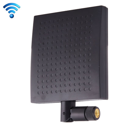 12dBi SMA Male Connector 2.4GHz Panel WiFi Antenna, 2.4GHz Black