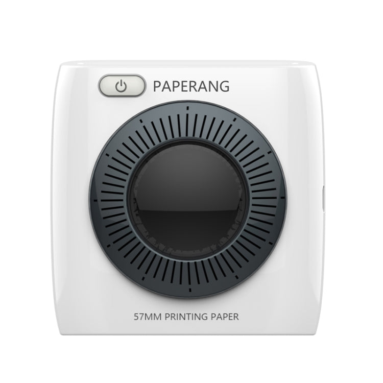PAPERANG P2 Portable Bluetooth Printer Thermal Photo Phone Wireless Connection Printer, P2 White