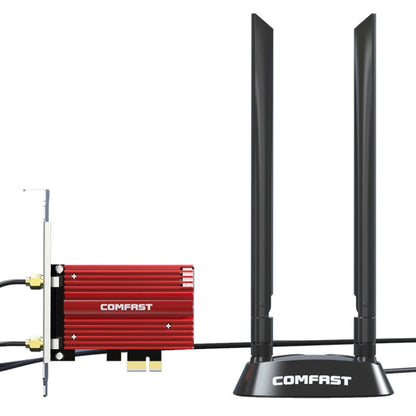 COMFAST AX200 Plus+ 5374Mbps WiFi6 PCIE High Speed Wireless Network Card, AX200 Plus+