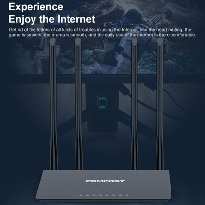 COMFAST CF-WR619AC V2 1200Mbps Dual Band Wireless Router, CF-WR619AC V2