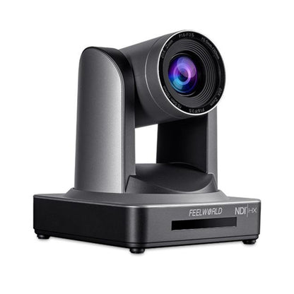 FEELWORLD NDI20X Simultaneous 20X Optical Zoom Live Streaming PTZ Camera, EU and US Plug, NDI20X