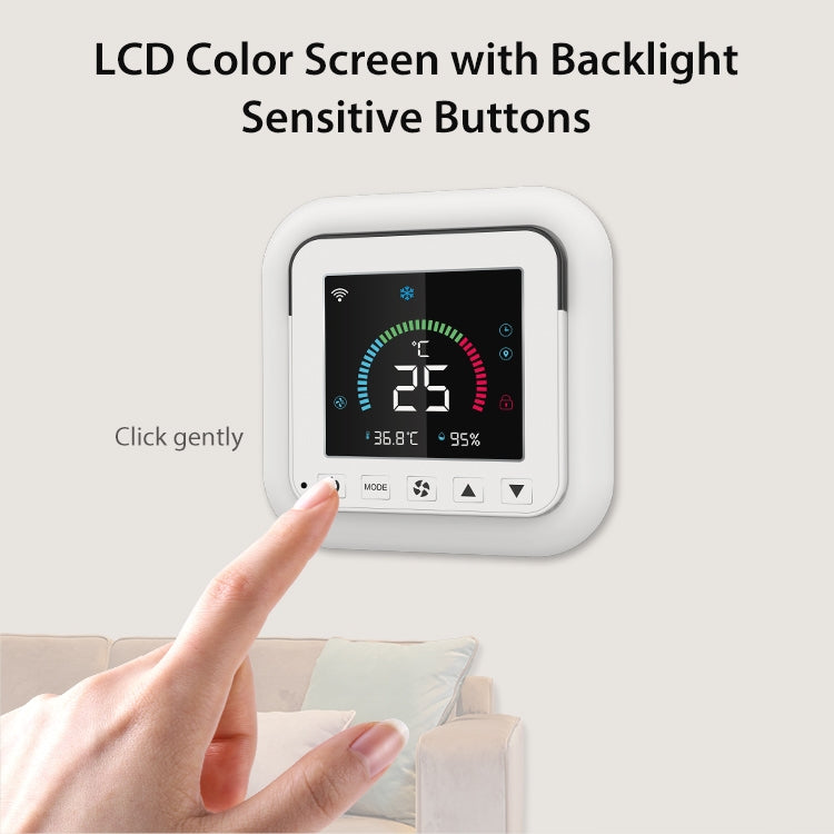 NEO NAS-RT01W WiFi Smart Color Screen Infrared Air Conditioner Controller Thermostat