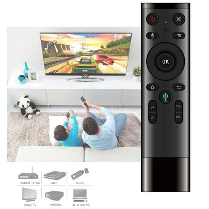 Q5 Voice Foreign Version USB 2.4G Wireless Voice Flying Mouse Remote Control, Support Set-Top Box / Computer, Voice