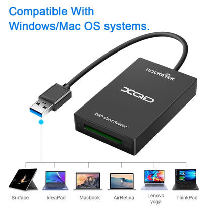 Rocketek CR311-C Type-C to XQD Card Reader, Type-C