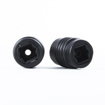 EMK Female to Female Conversion Head Optical Fiber Adapter Audio Adapter, Female to Female