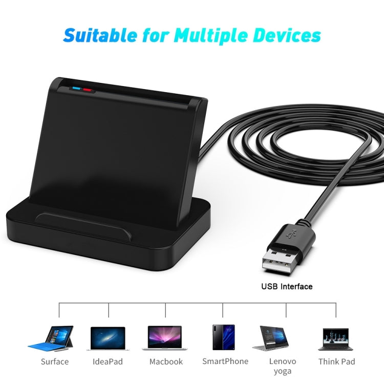 Rocketek SCR816 USB2.0 CAC / SIM / IC / ATM Smart Card Reader