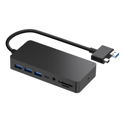 Rocketek SH701 11 in 1 1000M RJ45 / USB 3.0 HUB Adapter for Surface Pro 5 / 6, For Surface Pro 5 / 6 1000M