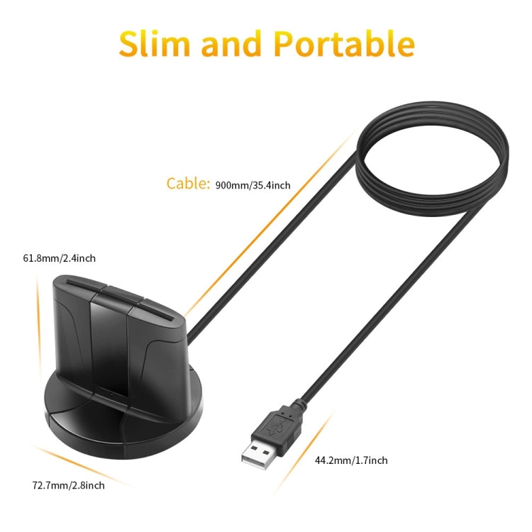 Rocketek SCR02 Desktop USB2.0 SIM / CAC Smart Card Reader