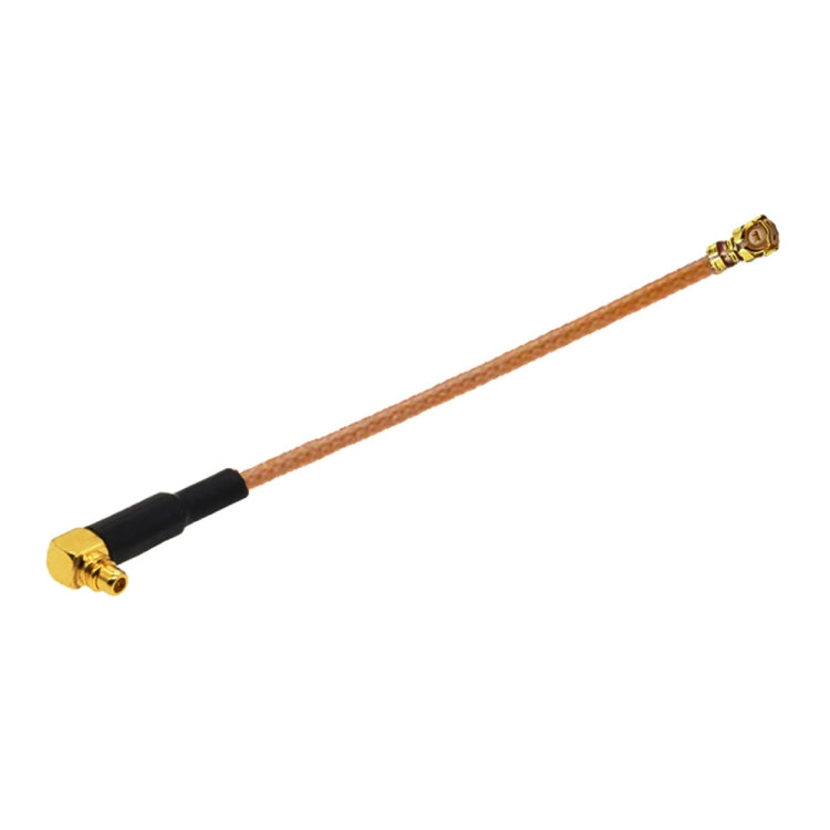 IPX Female to GG1736 MMCX Male Elbow RG178 Adapter Cable, Length: 15cm, IPX to GG1736 MMCX Male