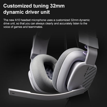 Logitech Astro A10 Gen 2 Wired Headset Over-ear Gaming Headphones