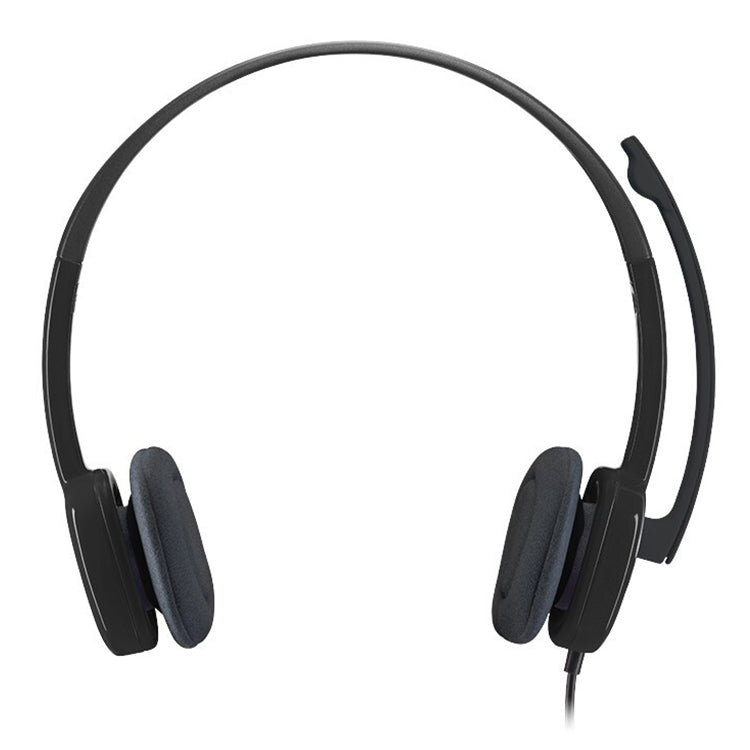 Logitech H151 Wired Headphone Single 3.5mm Earphone Gaming Headset Stereo with MIC, H151