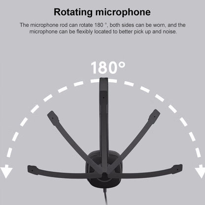 Logitech H151 Wired Headphone Single 3.5mm Earphone Gaming Headset Stereo with MIC, H151