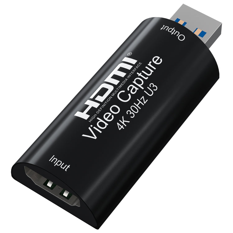 HD003 USB 3.0 HDMI 4K HD Audio & Video Capture Card Device, USB3.0 Arc