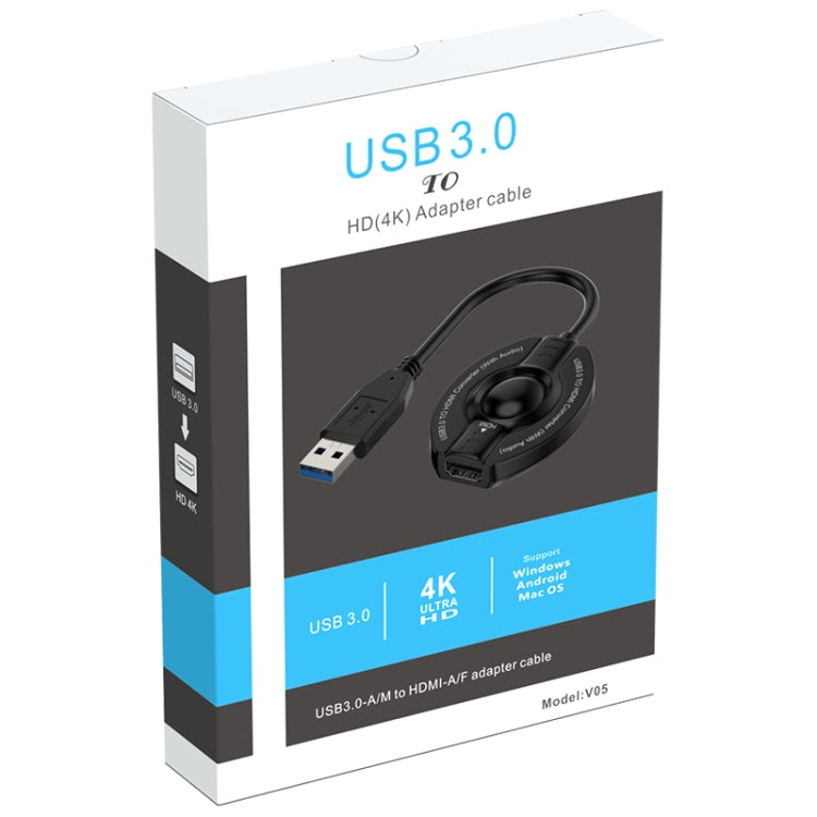 V05 USB 3.0 to HDMI Adapter Cable, V05