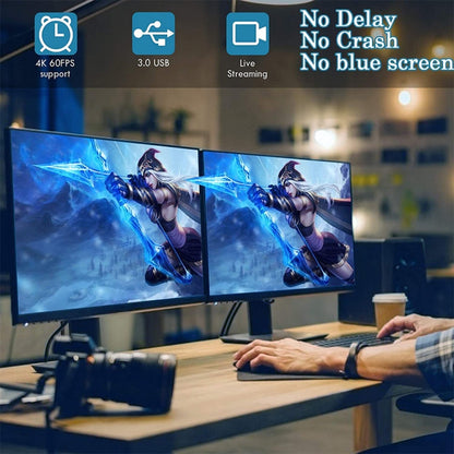 Z29D HDMI/F Female to USB 3.0/M Male HD Video Capture Card with Cable, Z29D