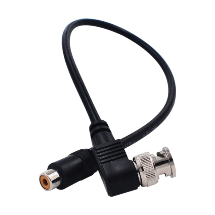 BNC Male To RCA Female Connection Cable Copper HD Video Coaxial Cable Monitoring Cable, Length: 0.35m, 0.35m