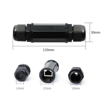 RJ45 Waterproof Connector Double Head Lan Coupler Adapter, RJ45 Waterproof Coupler