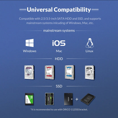 ORICO NS500U3 3.5 inch 5 Bay USB 3.0 Hard Drive Enclosure, NS500U3