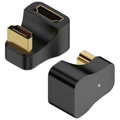 A8K-15 8K HDMI Male to HDMI Female U-bend Adapter, A8K-15