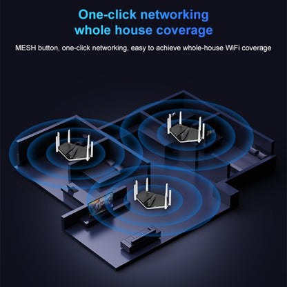 COMFAST CF-WR633AX 1800Mbps WiFi6 Dual Band Gigabit Router, CF-WR633AX