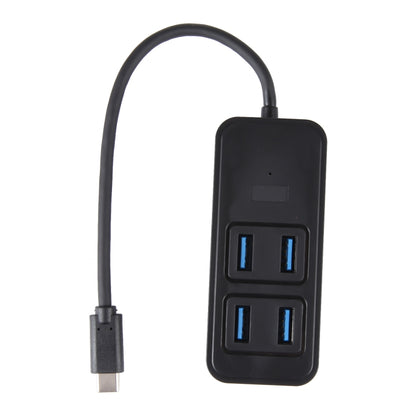 BYL-1901T 5 in 1 USB-C / Type-C to USB3.0x4+USB-C / Type-C HUB Adapter, BYL-1901T