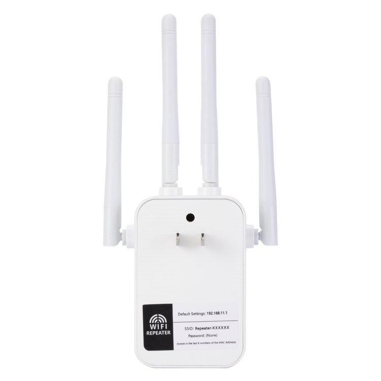 ZX-R08 300Mbps 2.4G WiFi Repeater Signal Amplifier, US Plug, 300Mbps