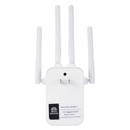 ZX-R08 300Mbps 2.4G WiFi Repeater Signal Amplifier, US Plug, 300Mbps