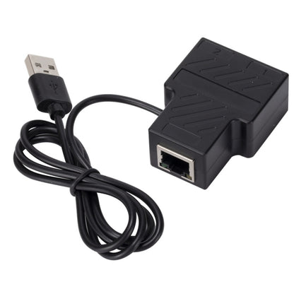 OZHW1 RJ45 1 to 2 Splitter Adapter Network 100M LAN Ethernet Female Connector, OZHW1