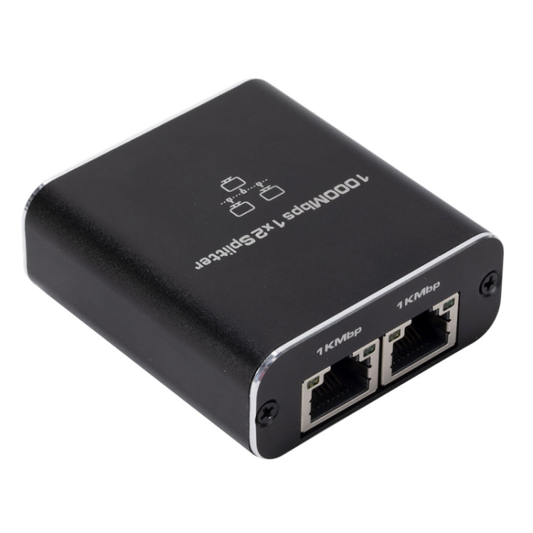 OZHW3 RJ45 1 to 2 Splitter Adapter Network 1000M LAN Ethernet Female Connector, OZHW3