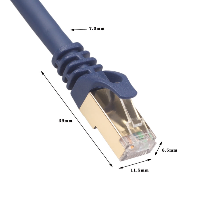 1.8m CAT8 Computer Switch Router Ethernet Network LAN Cable, Patch Lead RJ45, 1.8m