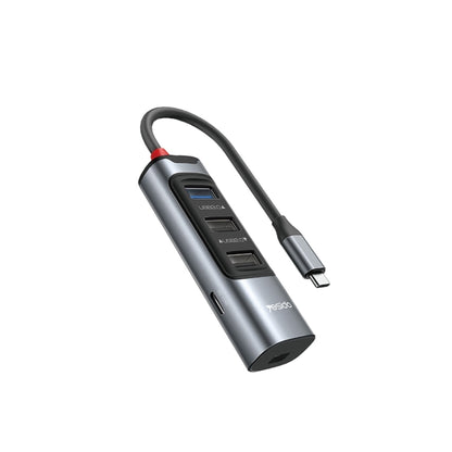 Yesido HB24 5 in 1 USB-C / Type-C Multifunction Docking Station HUB Adapter, HB24