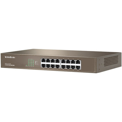 Tenda TEG1016D Desktop v6.0 16-Port Gigabit Ethernet Switch 6KV Lightning Protect, TEG1016D